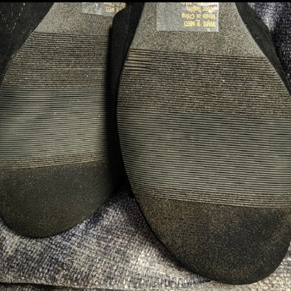 WOMANS APT.9 BLACK SLIP ON SIZE 9M - Picture 5 of 6